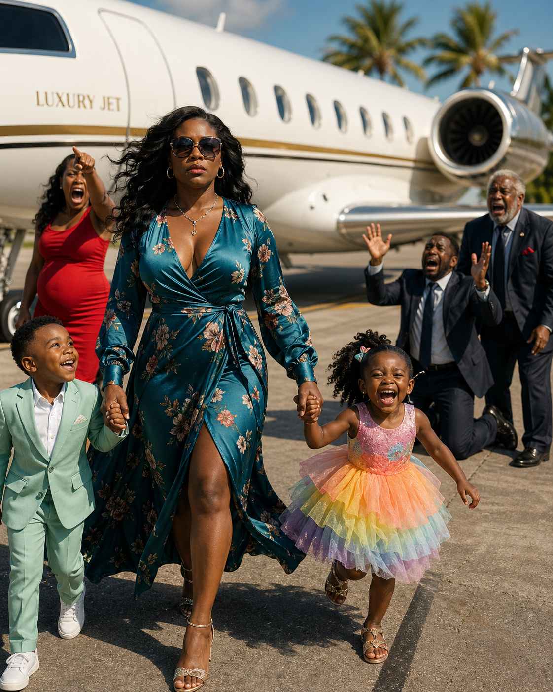 5 minutes after the divorce, I flew abroad with my kids. Meanwhile, all seven members of my ex-in-law’s family had gathered at the maternity clinic to hear his mistress’s ultrasound results, but the doctor’s words left them stunned