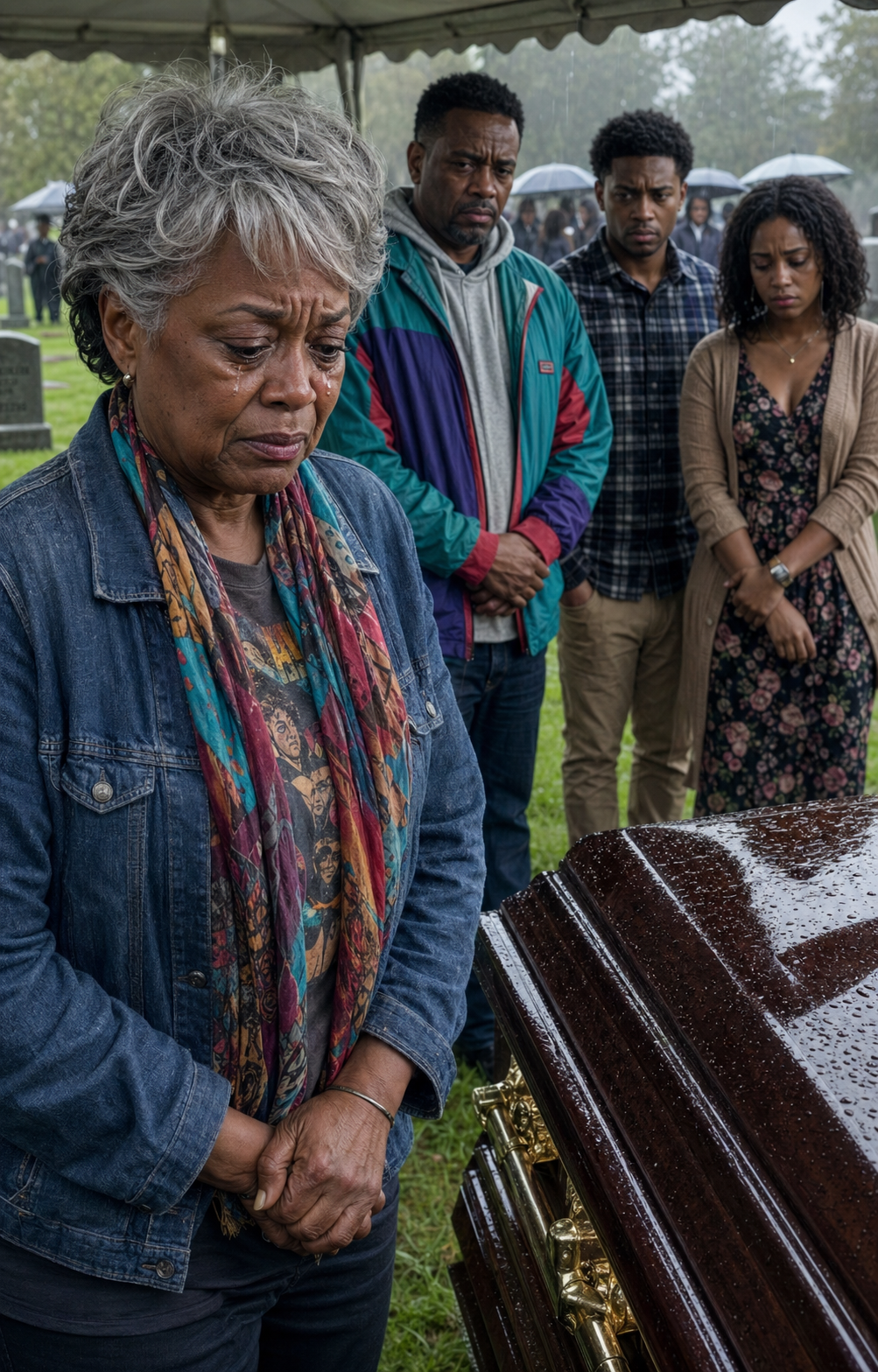 My son skipped his father’s funeral for a party. That night, I found a clause letting me decide his inheritance. By morning, one decision erased everything he expected.