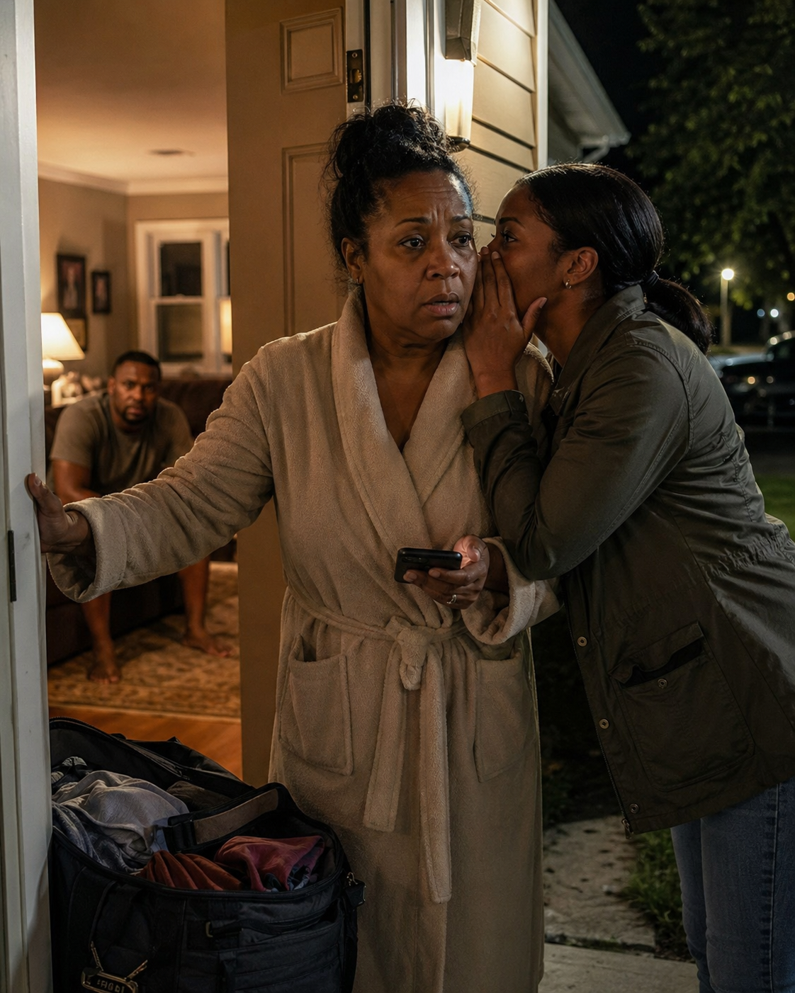 At 3 A.M., my neighbor pounded on my door and told me to pack a bag. I thought she was panicking — until she said one sentence that changed everything.