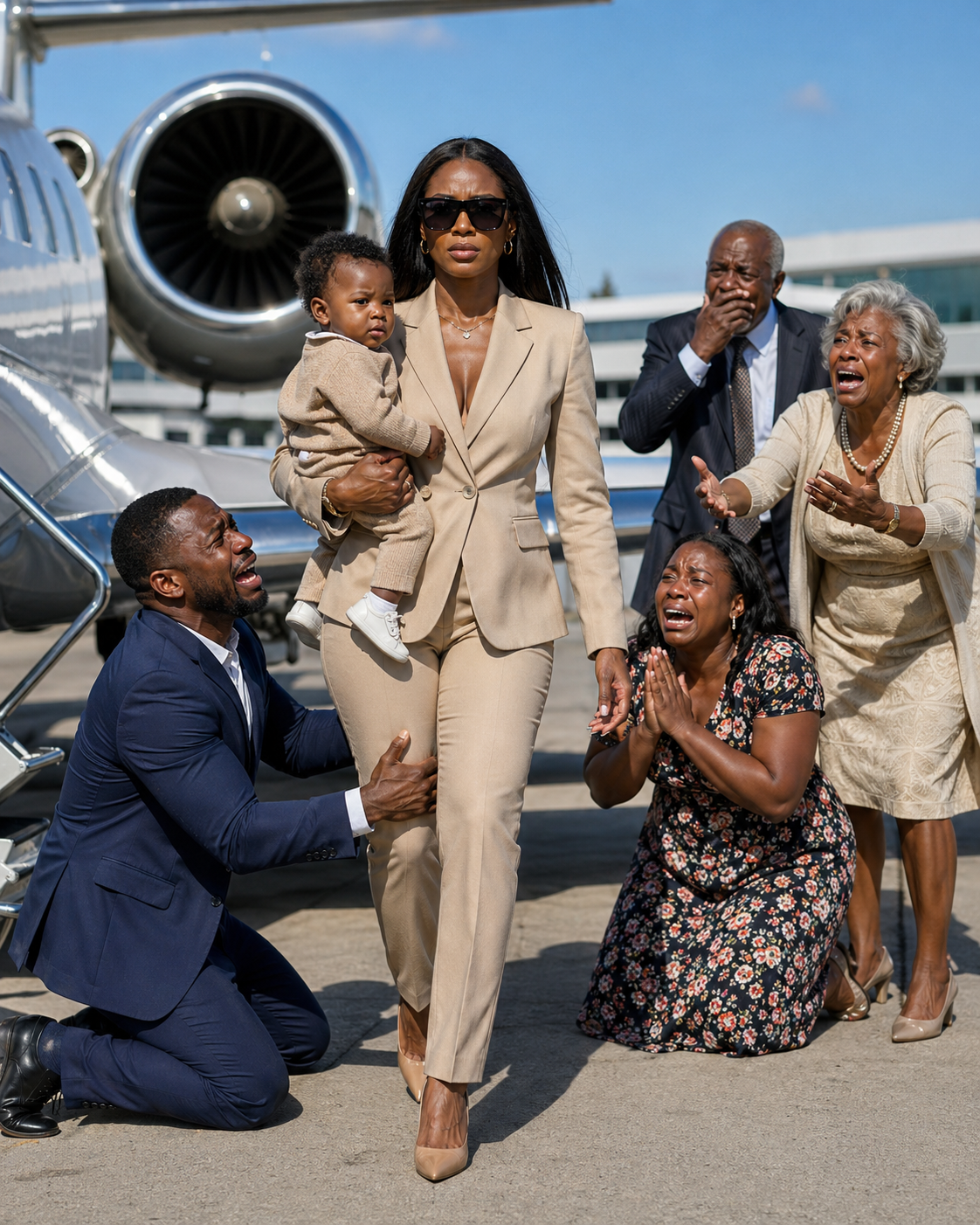 5 minutes after the divorce, I flew abroad with my kids. Meanwhile, all seven members of my ex-in-law’s family had gathered at the maternity clinic to hear his mistress’s ultrasound results, but the doctor’s words left them stunned