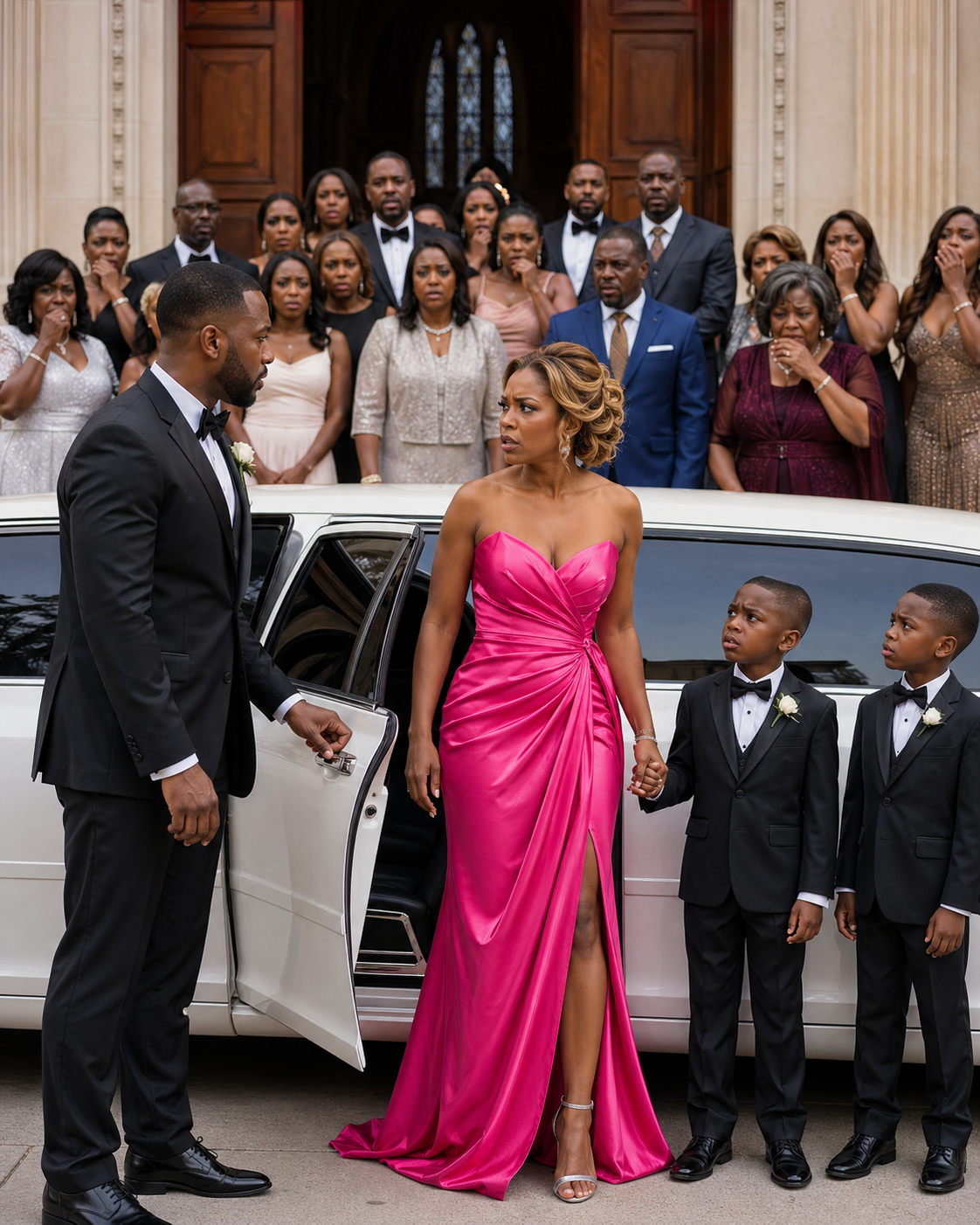 Then My Son Asked, “Did Daddy Make Us Lose Our Home Because He Stole?” The Entire Wedding Went Silent—And My Ex Finally Realized the Truth Had Arrived.
