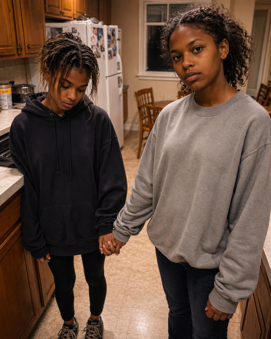 My 13-Year-Old Daughter Brought a Starving Classmate Home for Dinner – What Slipped Out of Her Backpack Made My Blood Run Cold