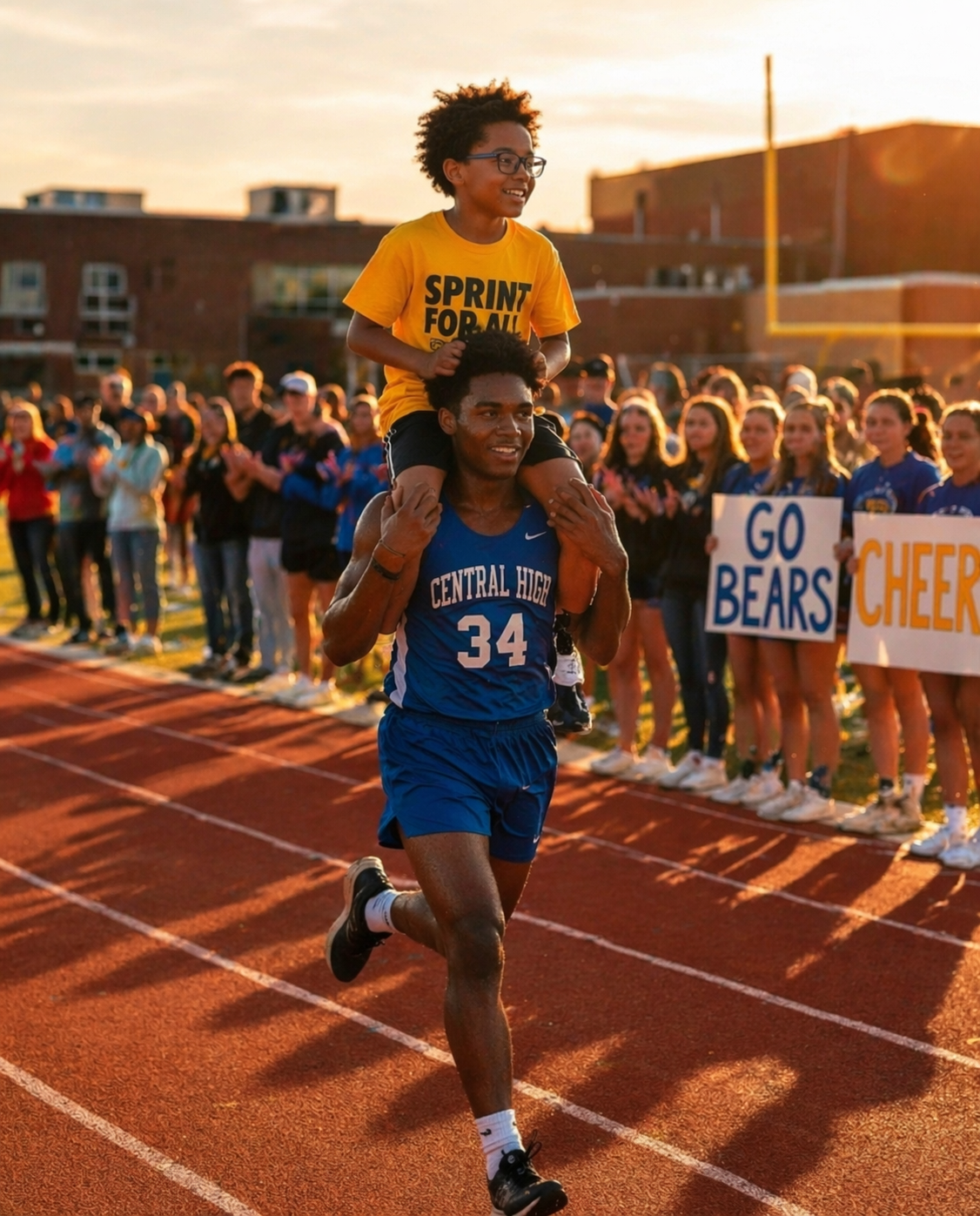 My Son Gave Up First Place to Carry His Friend Across the Finish Line — The Next Day, We Learned What It Would Cost Him