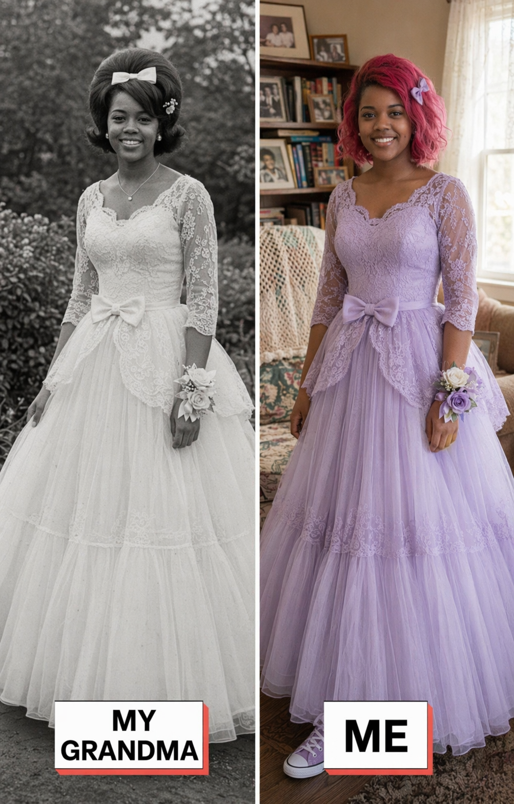I Chose to Wear My Grandma's Prom Dress in Her Honor – But the Tailor Gave Me a Note Hidden in the Hem That Revealed She Lied to Me My Whole Life