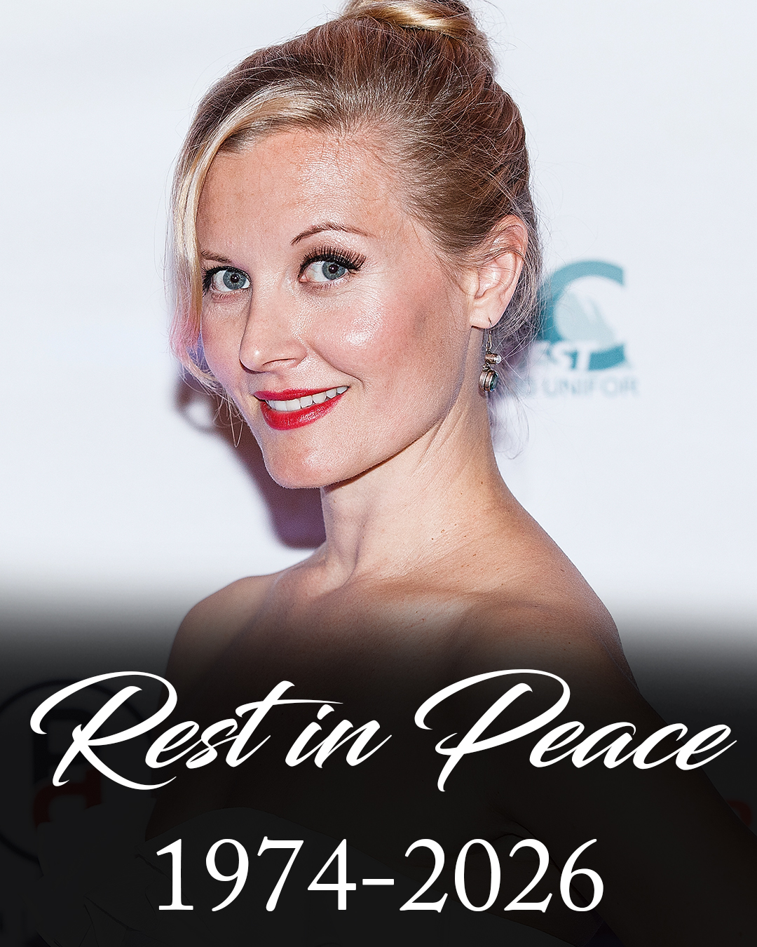 With heavu hearts, we announce the heartbreaking news. We won't be seeing this fabulous actress any more