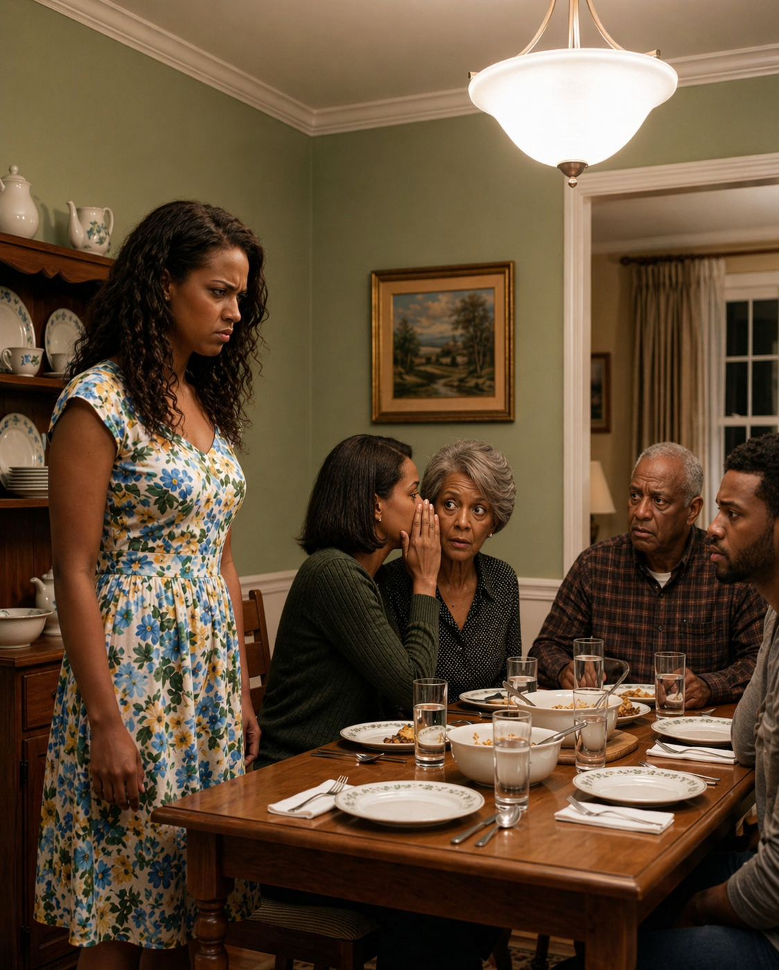 At Christmas dinner, I overheard my father planning to move my sister’s family into my $360K condo for free. I smiled, let them pack and brag. But while they were packing… I sold it and vanished. When they finally understood: 39 missed calls…