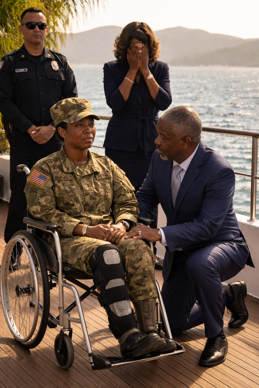 My father looked at my wheelchair, took a drink of beer, and told me to go to the VA because he “didn’t have space for cripples” in the house I had secretly paid off for him. Three days later, while he threw a party celebrating the mortgage being gone, the bank called on speaker and announced the truth: I was the new owner, and he had one hour to get out.