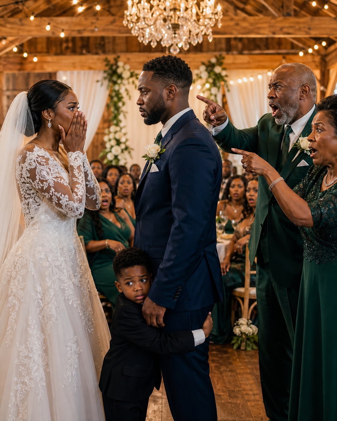 In front of 87 wedding guests, my parents turned to my 4-year-old son and said, “You don’t belong here. You’re a reminder of her failure.”