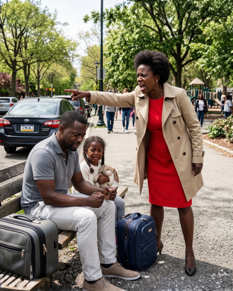 I found my son and granddaughter abandoned on a bank… and that day his father-in-law discovered who I really was
