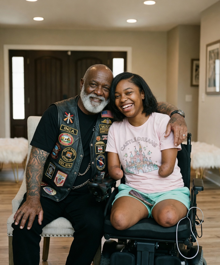 Why A Grieving Biker Decided To Adopt A Rejected Disabled Teenager - Daily Stories