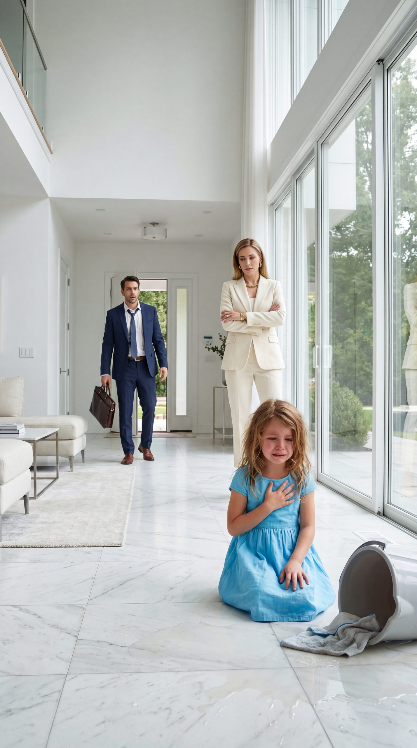 A Successful Businessman Believed His Daughter Was Safe in Their Perfect Home and Never Questioned the Quiet Routine — Unaware That One Afternoon, Her Soft Words “I Didn’t Mean To” And the Fear in Her Eyes Would Lead Him to Discover a Truth That Had Been Happening Right Inside His Own House
