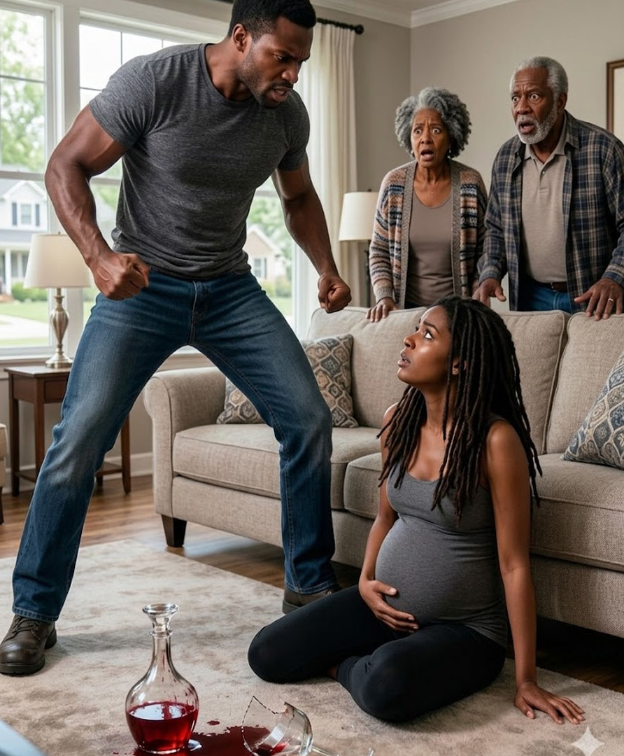 “My husband beat me while I was pregnant and his parents laughed… but they didn’t know that a simple message would destroy everything.” - News