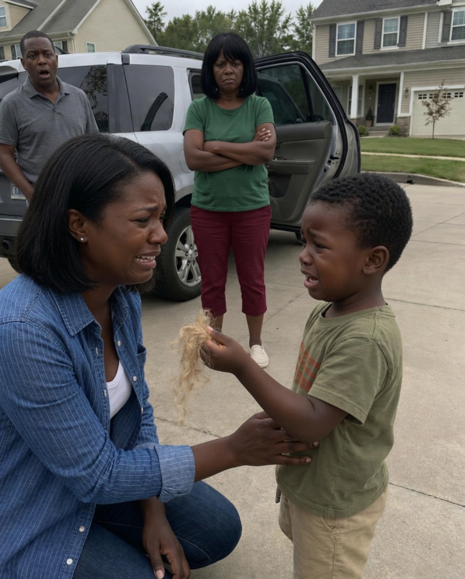 My mother-in-law secretly took my 5-year-old son out of kindergarten to cut off his golden curls: What my husband served her at Sunday dinner left her without words.NEW
