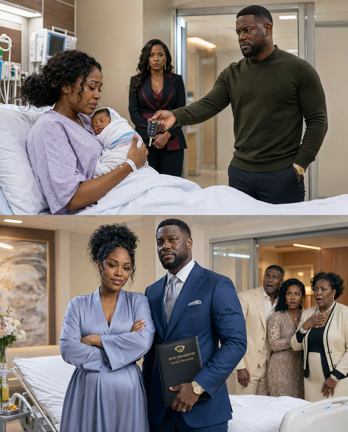 I had just delivered my baby when my husband told me to take the bus home. Two hours later, he was calling in a panic, asking, “What did you do?”