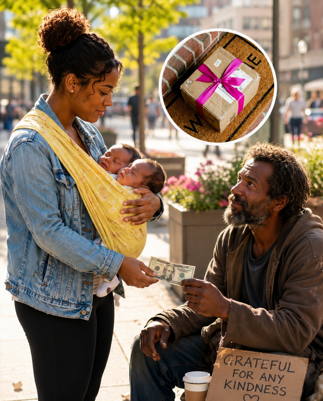 I Gave My Last $10 to A Homeless Man in 1998, and Today a Lawyer Walked Into My Office With A Box – I Burst Into Tears the Moment I Opened It