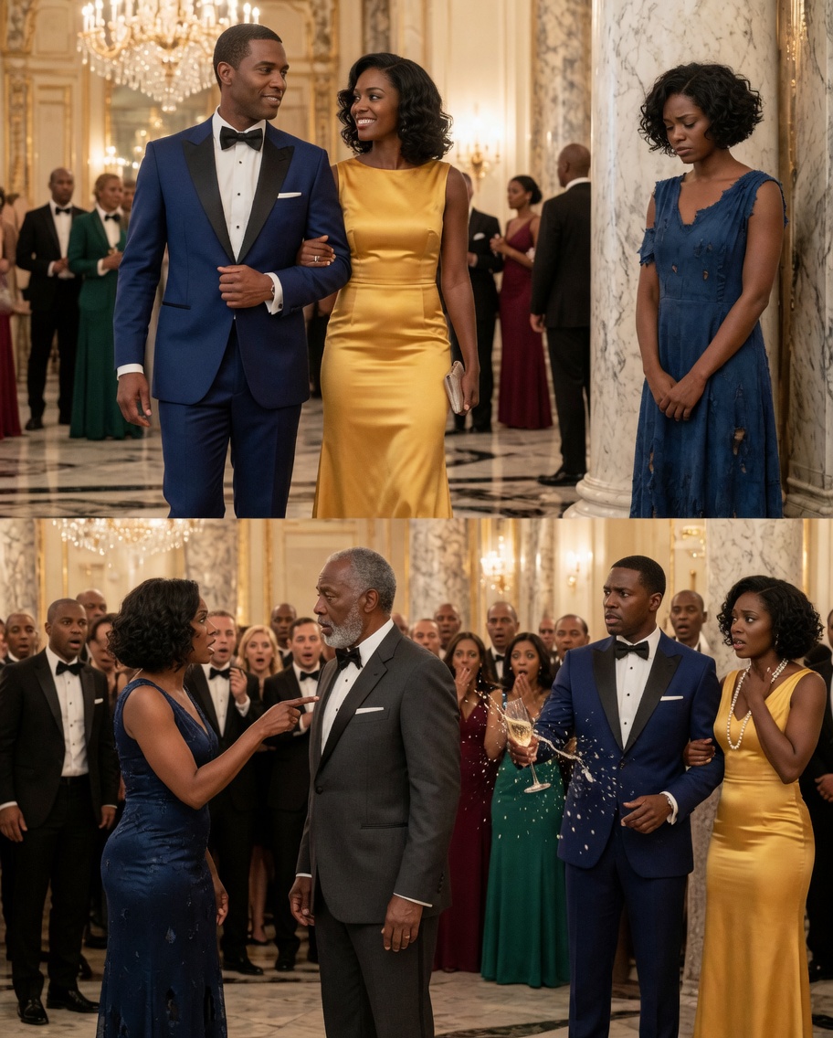 My husband hid me at the party for being embarrassed of my cheap dress… but his career cr:a:shed when the billionaire boss recognized my necklace and fell to his knees uncovering 30-year secret