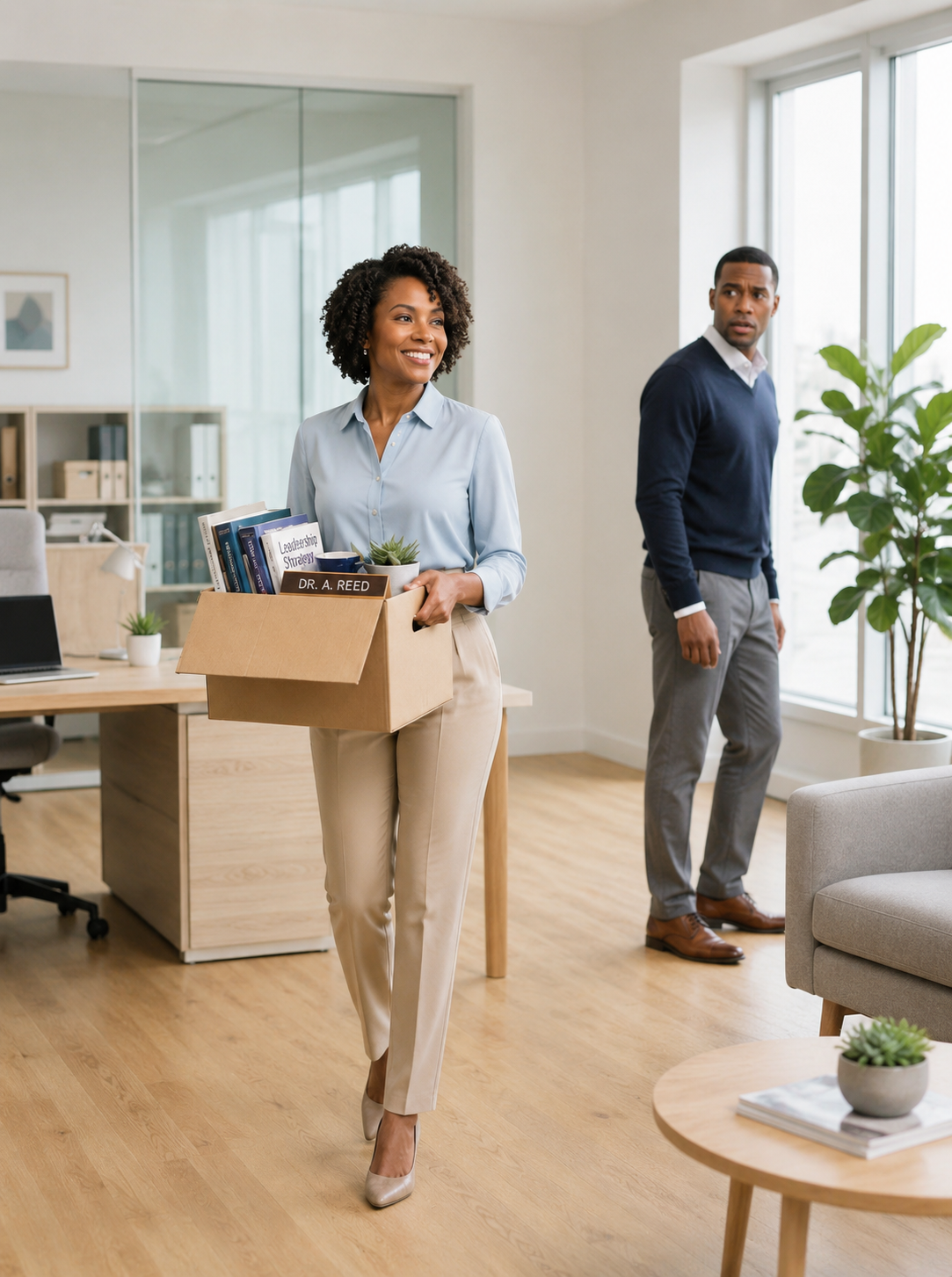 The ceo’s son-in-law quietly fired me at 9:14 am after 19 years, so i walked out with a cardboard box and smiled—because he never thought to ask my maiden name: clara tennant…