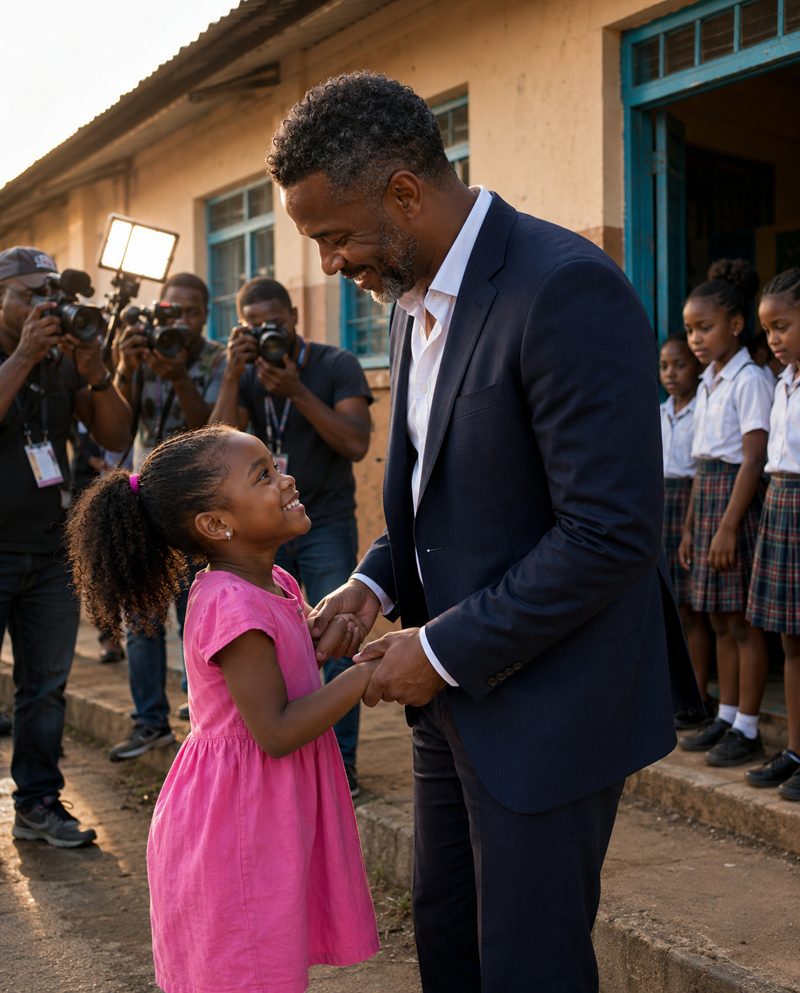 Millionaire Visits Orphanage, and Little Girl Greets Him with a Word That Stops Everyone: ‘Dad!’