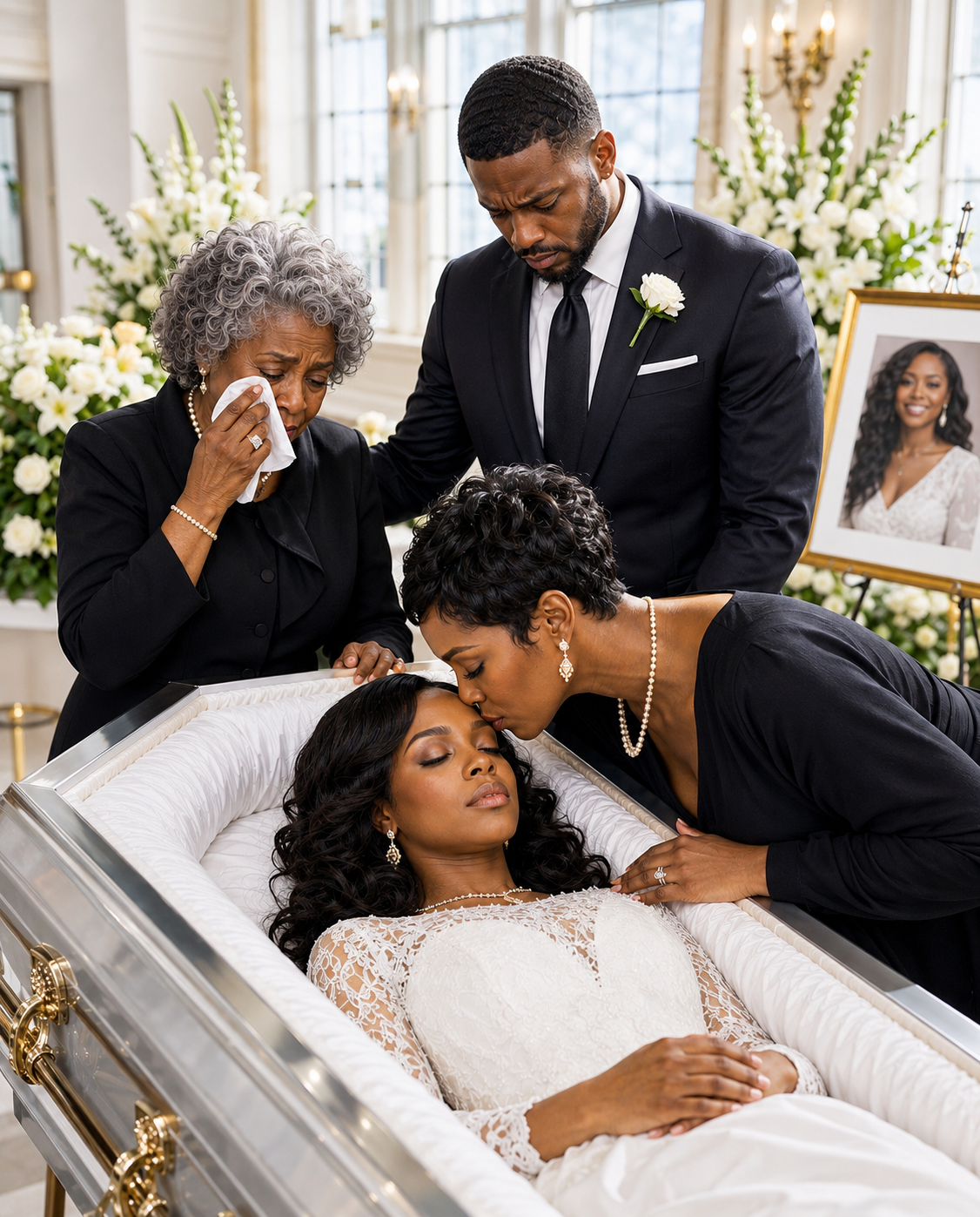 At my daughter’s funeral, her husband’s mistress leaned close and whispered, “I won”… until the lawyer stepped forward