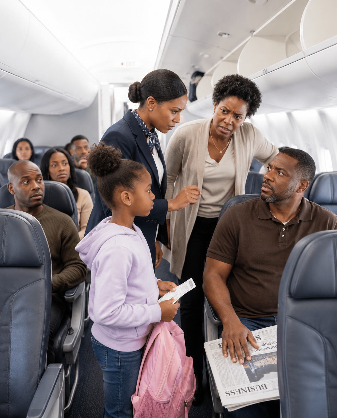 He Stole a Little Girl’s Seat—Then the Whole Plane Froze