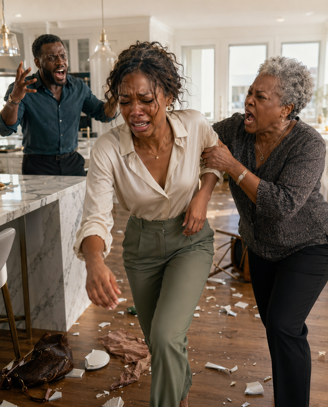 My mother-in-law t0re my clothes, believing I was living off her son’s money… the next day she lost her house, her job, and all her arrogance