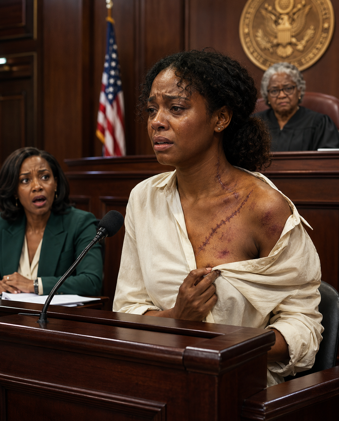 My family dragged me to court, accusing me of being a fake veteran. “She never served in the military. She stole our family’s reputation. She made it all up,” my mother growled under oath. I didn’t react. I just stared at the judge.