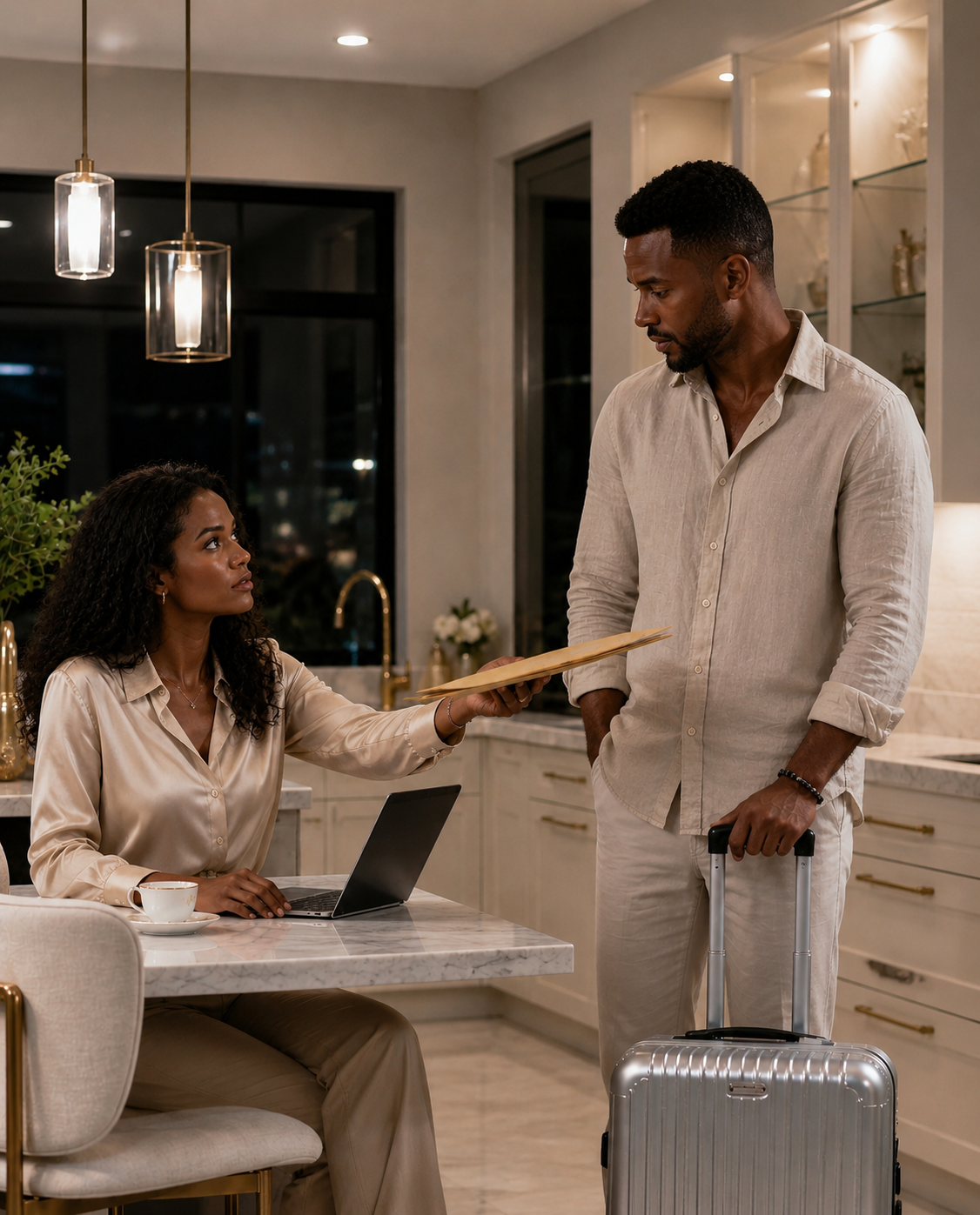 My Husband Came Home Thinking He Could Hide A 15-Day Trip With His Mistress Behind A Smooth Lie… But The Sun On His Skin And The Bracelet On His Wrist Told Me Everything. That Night, I Didn’t Make A Scene— I Opened The Data And Ended Every Lie.