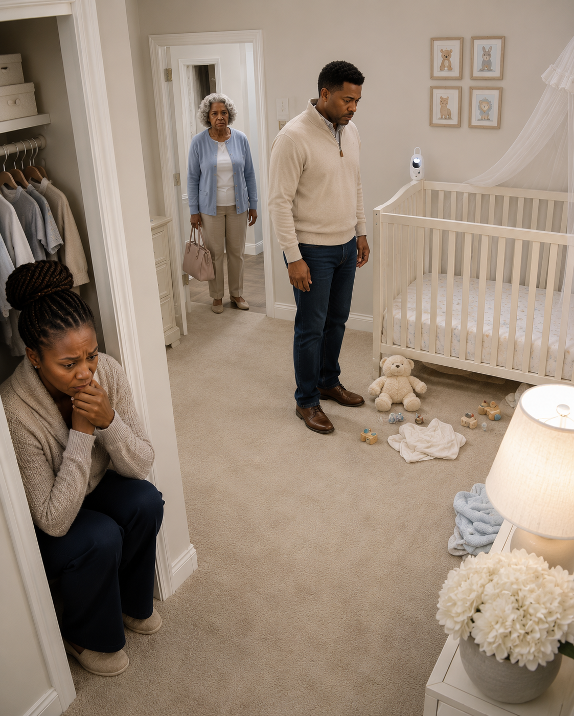 I hid 26 cameras to catch my lazy nanny, but at 3:00 a.m., I saw my husband enter the baby’s room wearing black gloves - usnews