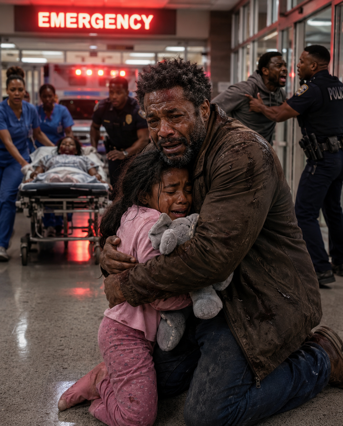 My 6-year-old granddaughter called in panic at midnight. “Mommy says the baby is coming! Help!” I asked, “Where’s daddy?” She replied, “He k!cked mommy’s tummy and left.”…..