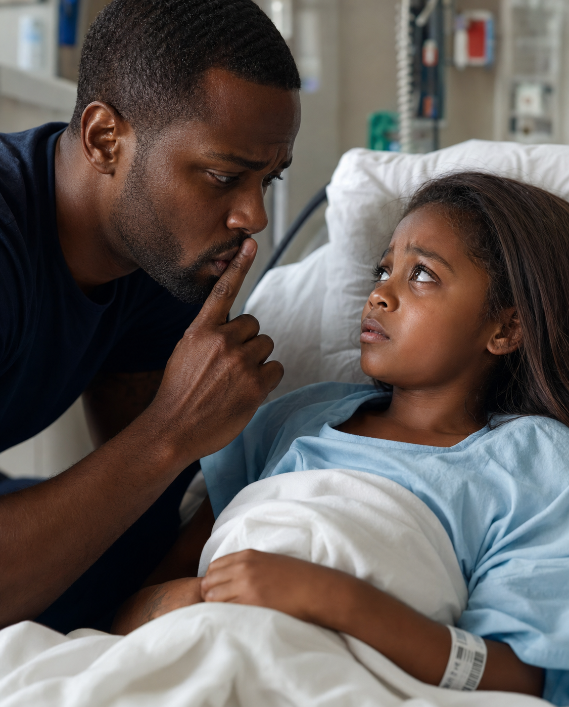 “Dad… my back hurts so much I can’t sleep. Mom said I shouldn’t tell you.”