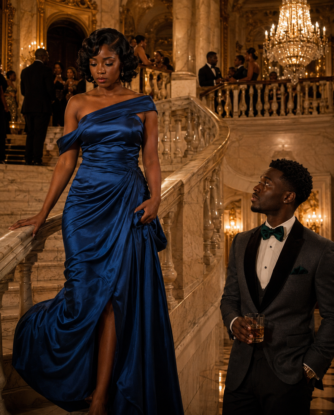 “My husband bu:rned my only decent dress so I couldn’t attend his promotion party. He called me an “embarrassment.” But when the grand ballroom doors opened