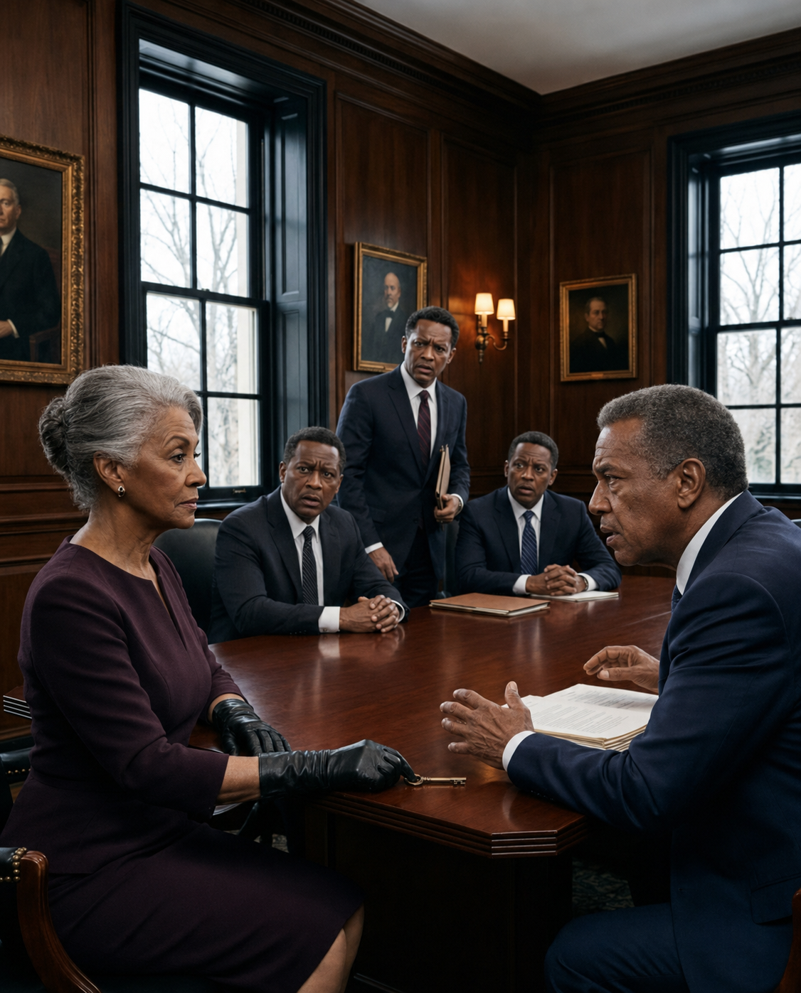 After my husband d.ie.d, his sons sat me down in the office where I had spent twenty-two years building a life with their father, told me I had thirty days to get out because the house and everything else were now theirs