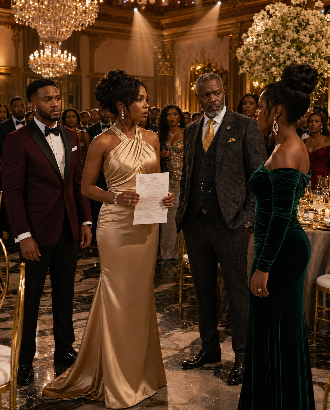 At my sister’s wedding, I gave my sister the deed to a fully paid $420,000 condo. She looked at it, laughed, and said, “Not the location I wanted. I’m not living in that cheap part of town,” in front of 200 guests. I smiled and watched…