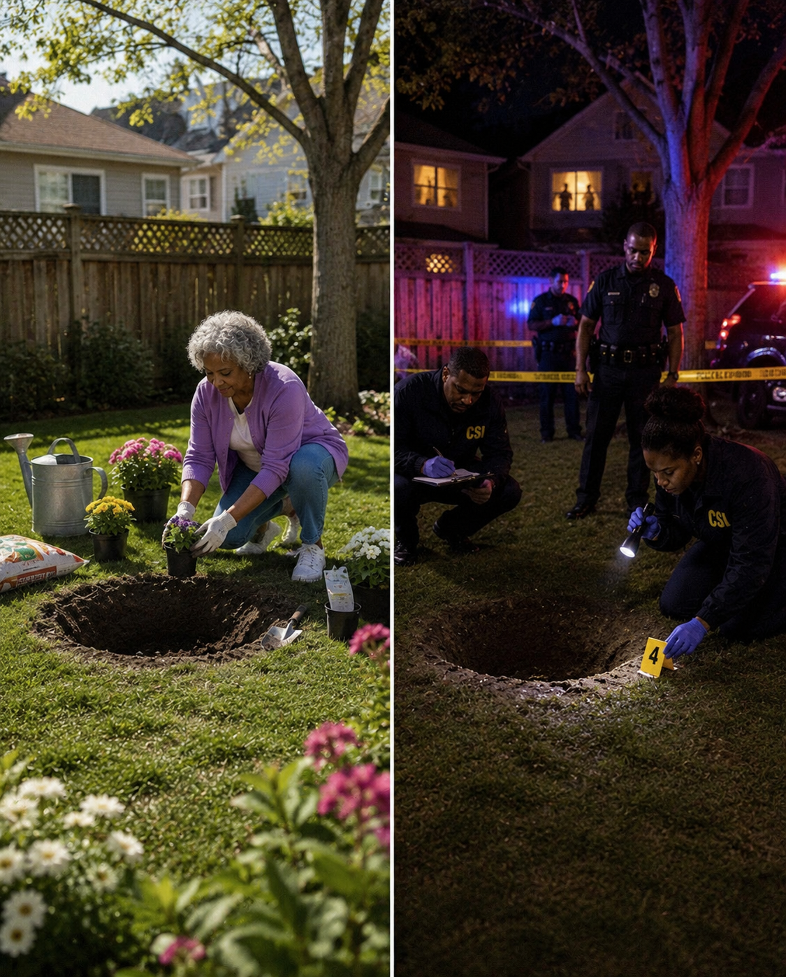 My Neighbor Dug Holes in His Backyard Every Weekend – Then the Police Suddenly Arrived One Morning
