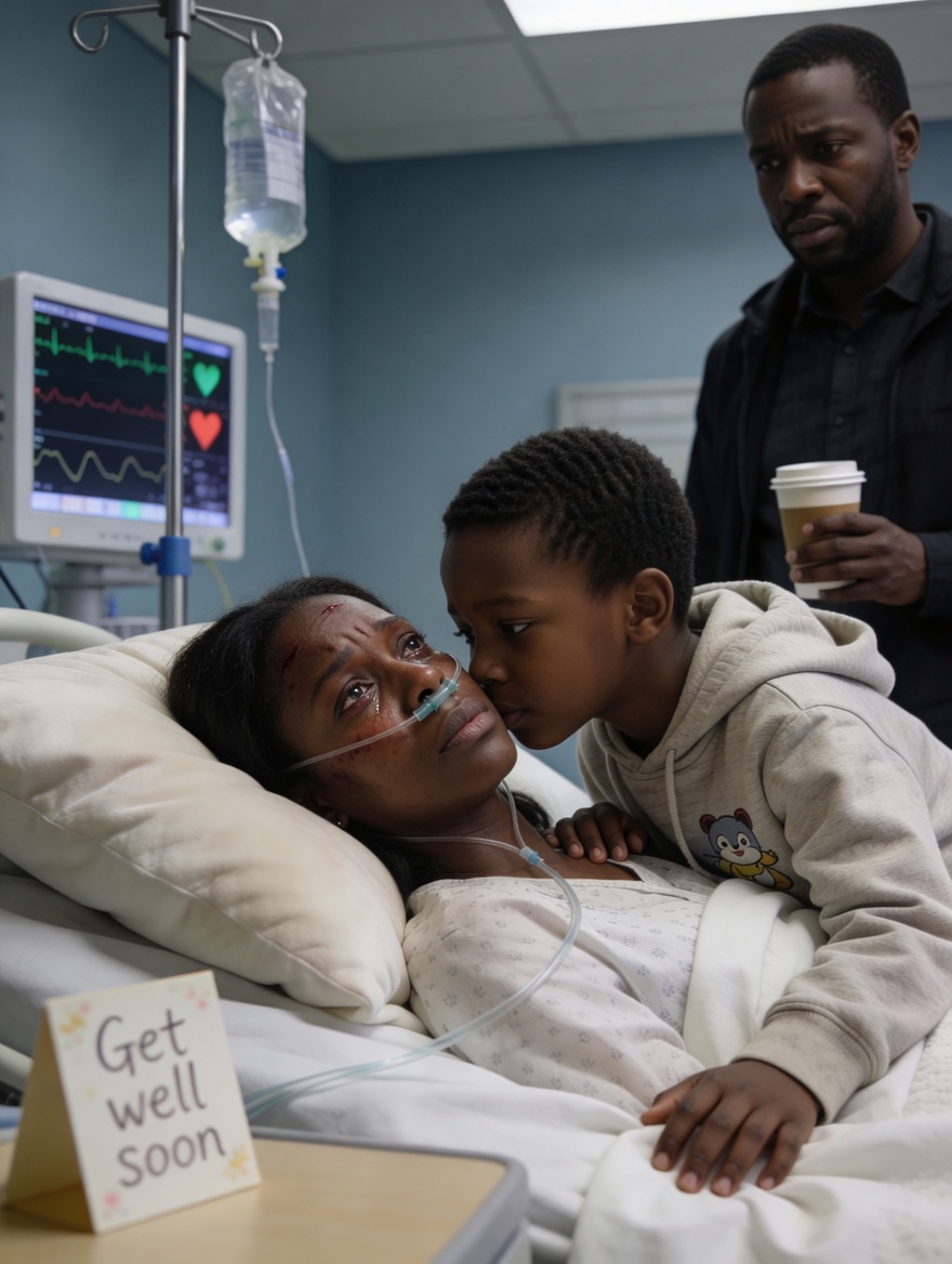 I woke up from the coma and heard my son whisper, “Don’t open your eyes”… my husband and my own sister were waiting for me to d!e so they could take everything.