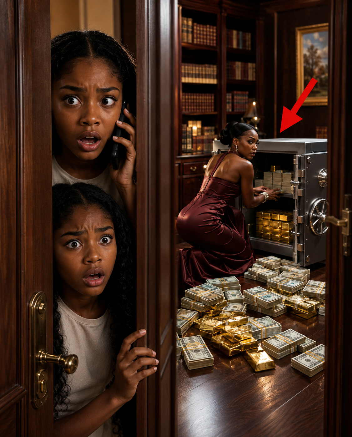 “Dad… That Woman Is Stealing Your Money” A Five-Year-Old’s Terrified Phone Call Sends a Millionaire Racing Home — What the Millionaire Found When He Rushed Home Changed Everything