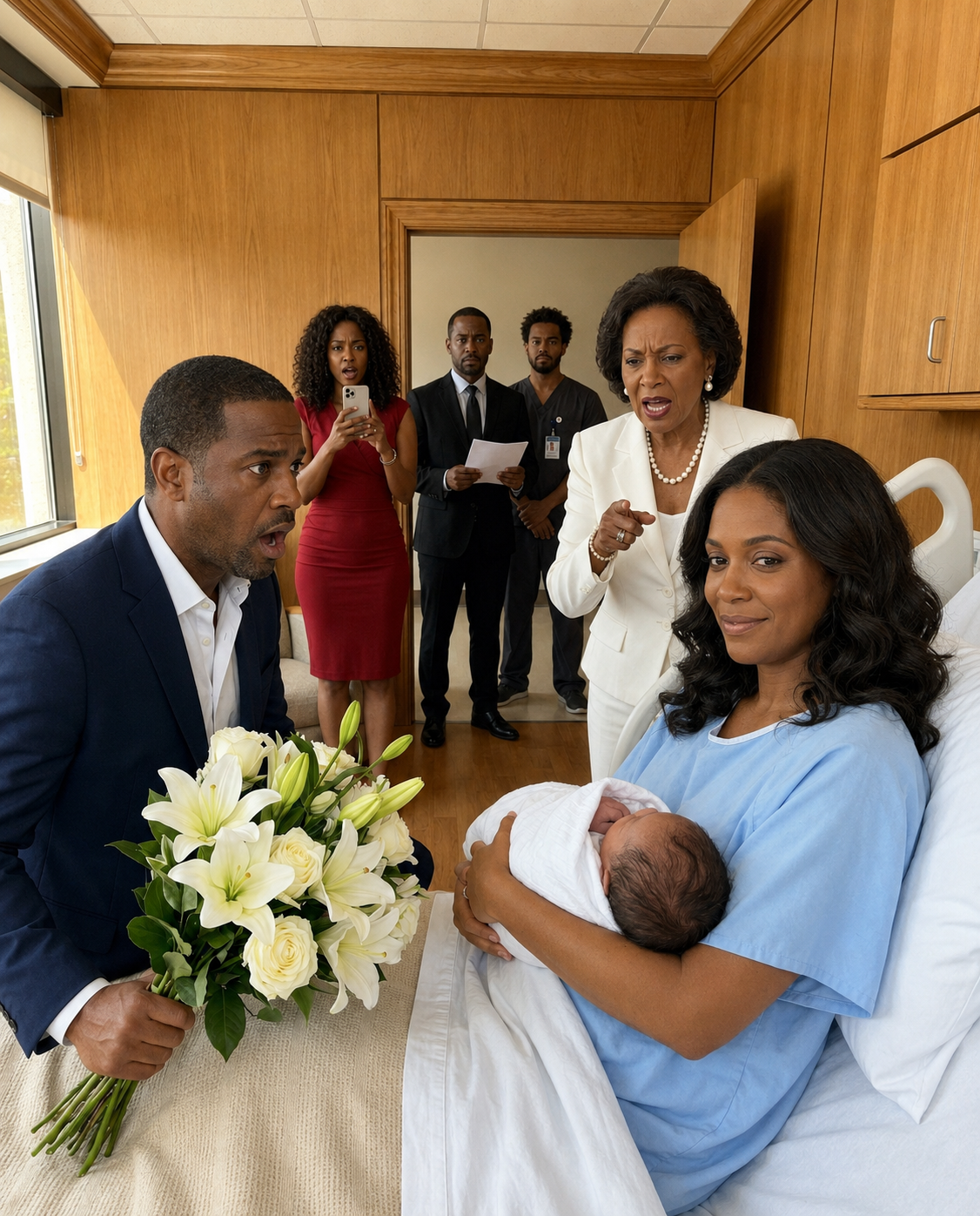 I had just given birth and my husband told me: “Go alone, I’m going to celebrate with my family”; when I blocked the accounts and the truck, he returned to the hospital crying without knowing that I kept all his betrayals.