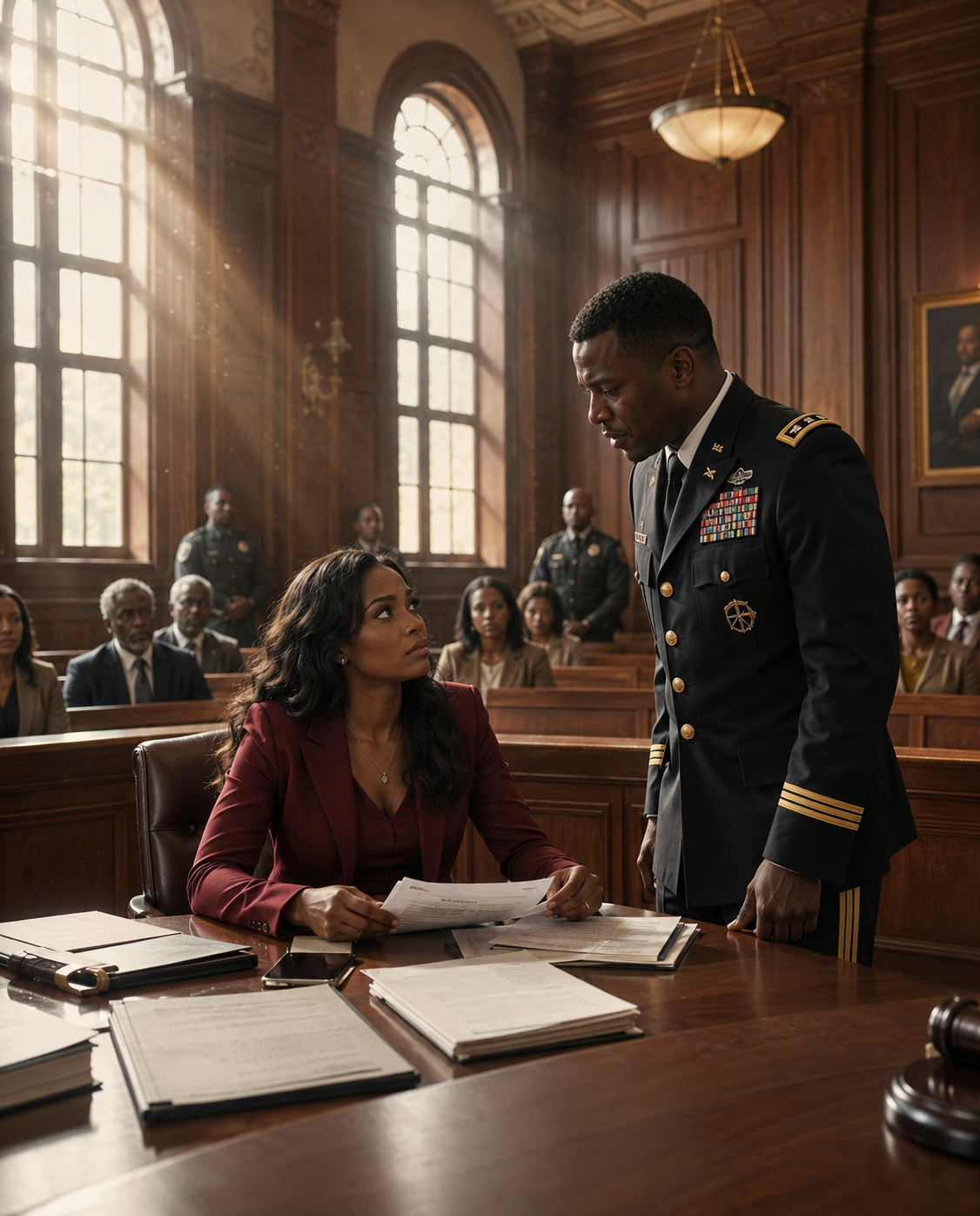 My Sister Told Everyone I “Failed Basic Training”—Until I Walked Into Her Fraud Trial in Uniform: “Brigadier General Jessica Carter.” She Went White.