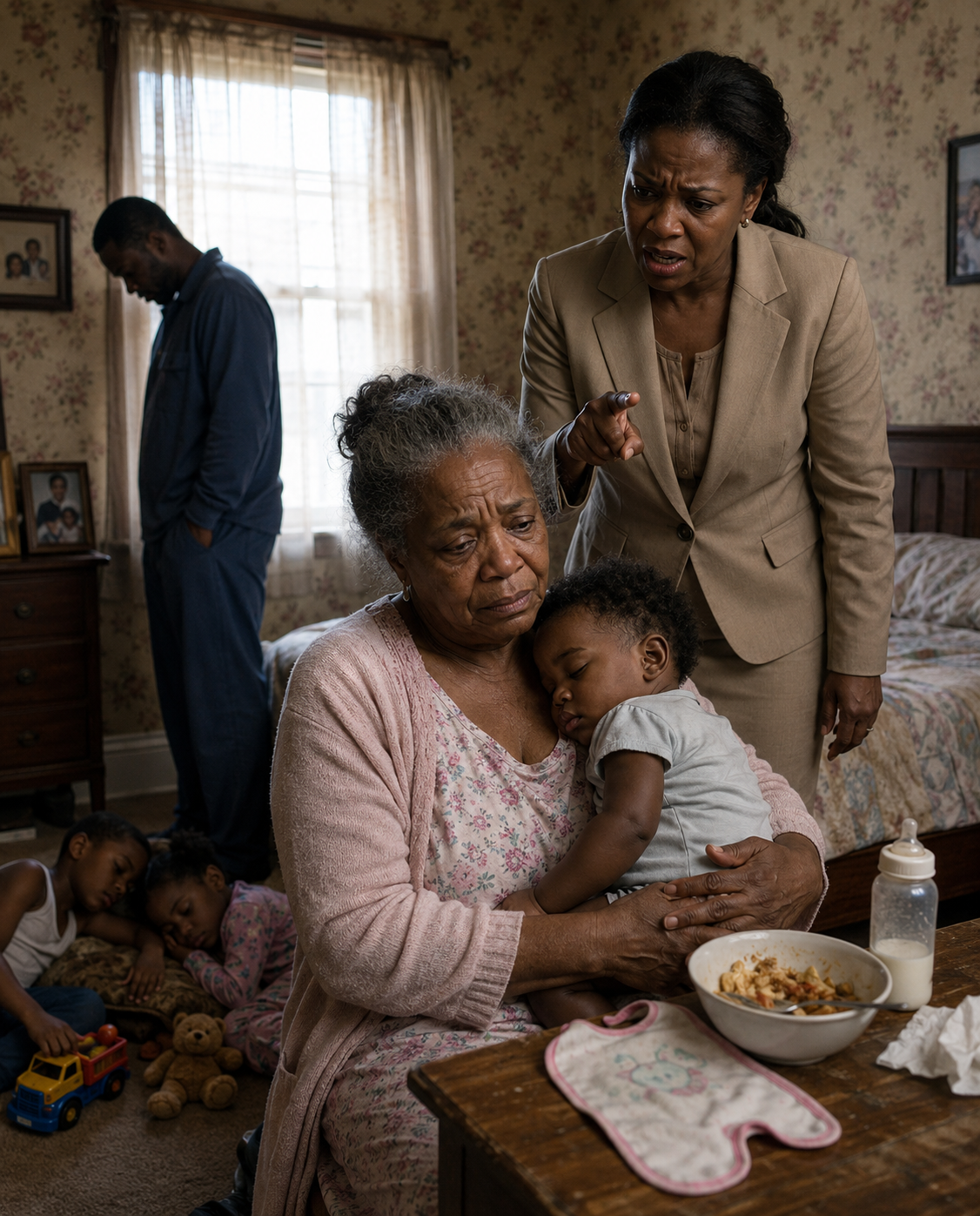 My daughter-in-law yelled at me, “You’re just hanging around here!” So I Left Before Sunrise… By the Time They Woke Up, the Nanny, the Money, and Their Easy Life Were Gone