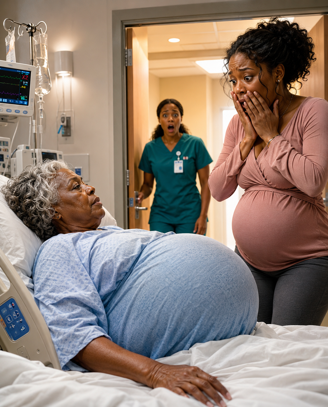 My mother-in-law and I were hiding in the same clinic… until I heard her name and realized that the secret I was carrying wasn’t the only one that was going to destroy us.