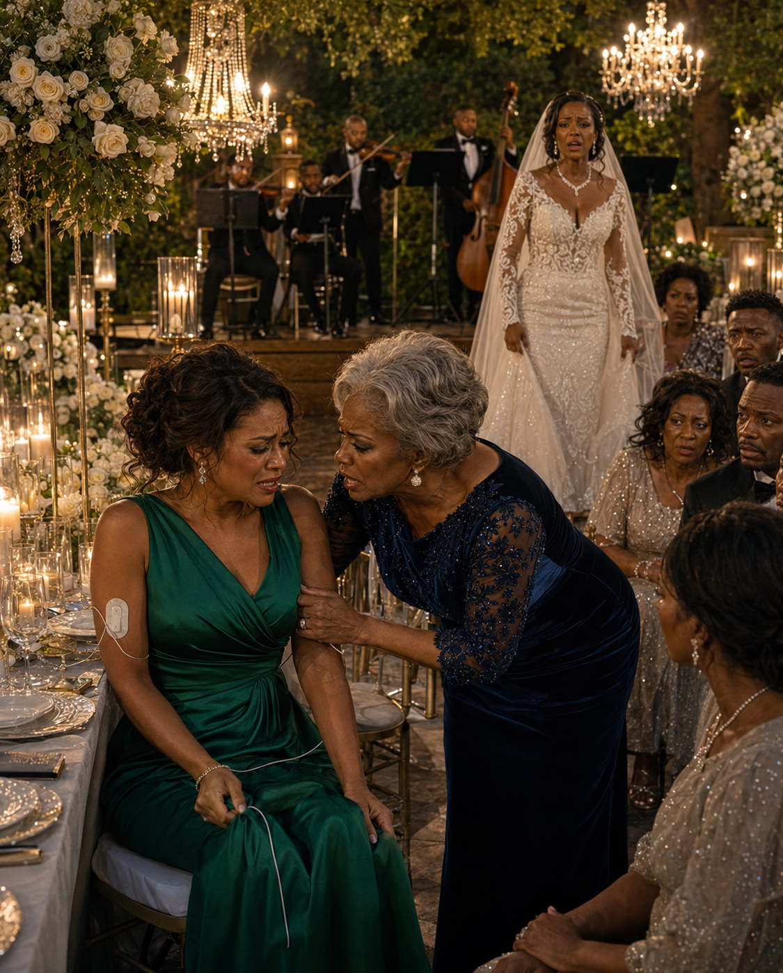 My Mother-In-Law Ripped The Insulin Pump Off My Body In The Middle Of A Luxury Napa Valley Wedding Because She Said My Medical Device Was “Ruining The Photographs.” Minutes Later, I Collapsed Beside The Seafood Buffet While More Than Two Hundred Guests Stood Watching Like My Life Was Entertainment.