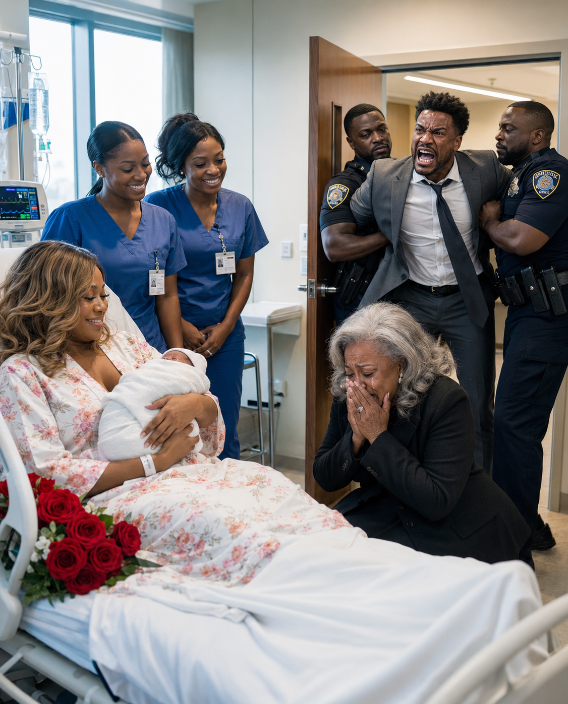 At my husband’s funeral, my water broke from the sh0ck. I begged my mother-in-law to call 911, but she coldly said, “We’re grieving. Call a taxi yourself.”