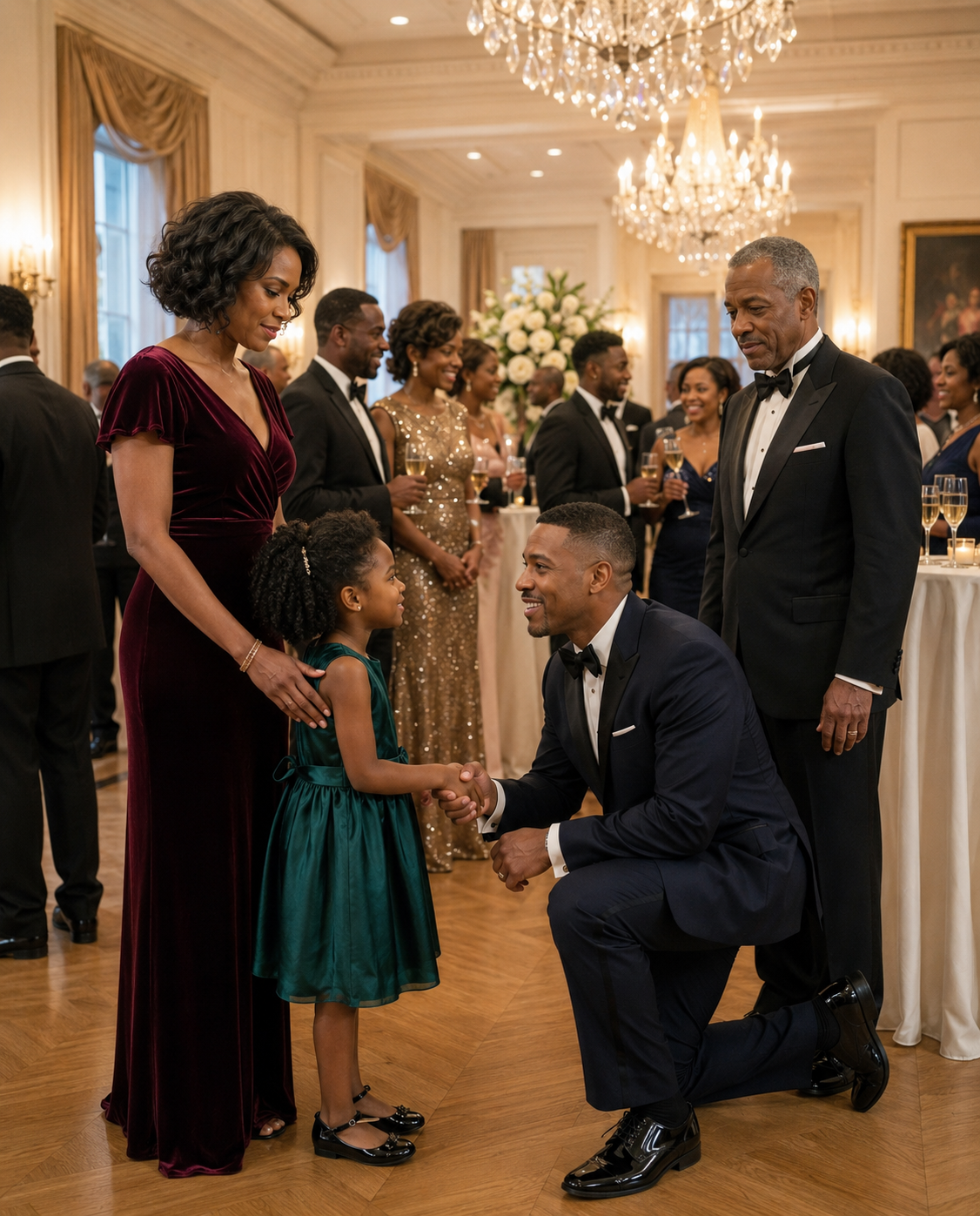 My dad’s sixtieth birthday invitation said, “Black tie only—dress properly or don’t come.” Then Mom called and whispered, “Your sister’s boyfriend is a senator’s son. We can’t have you embarrassing us.”