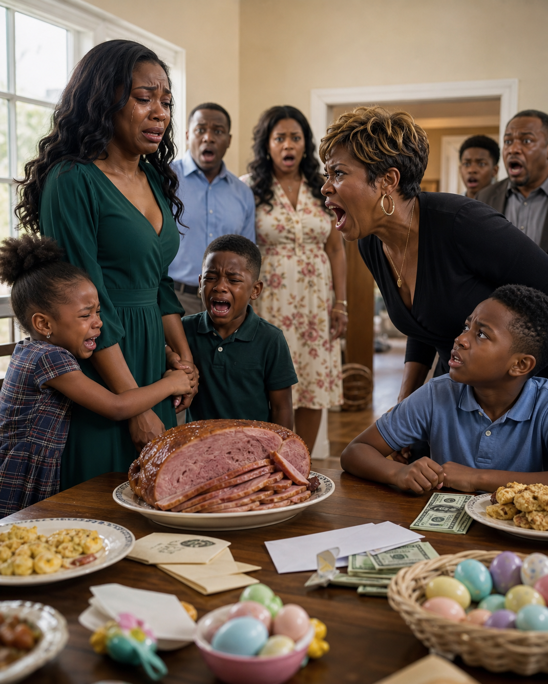 At Easter, my aunt gave every grandchild $100 — except mine. “Their mom isn’t really family,” she whispered loudly.