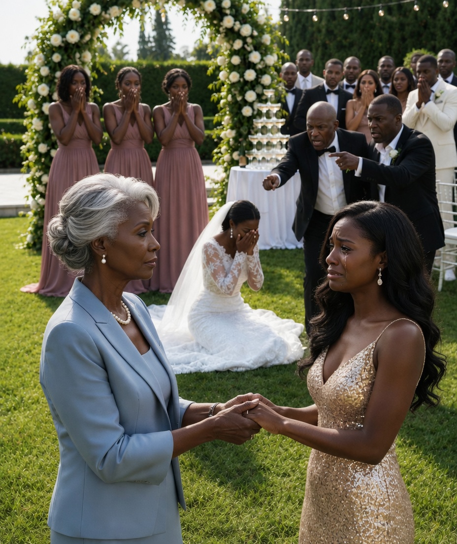 My sister dressed every bridesmaid in elegant lavender, but gave me a huge bright-orange dress and claimed it was the only one left. At the reception, the groom’s grandmother took my hand, exposed the lie, and my sister ran out.