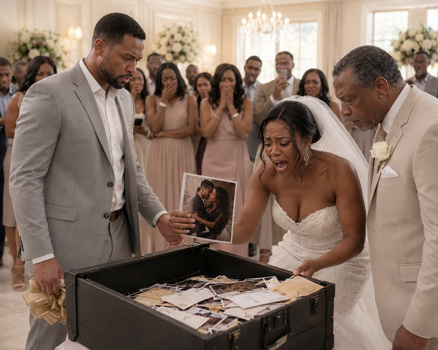 My Wife Cheated on Me with My Stepfather – at Their Wedding, I Gave Them a Gift That Left Everyone Speechless
