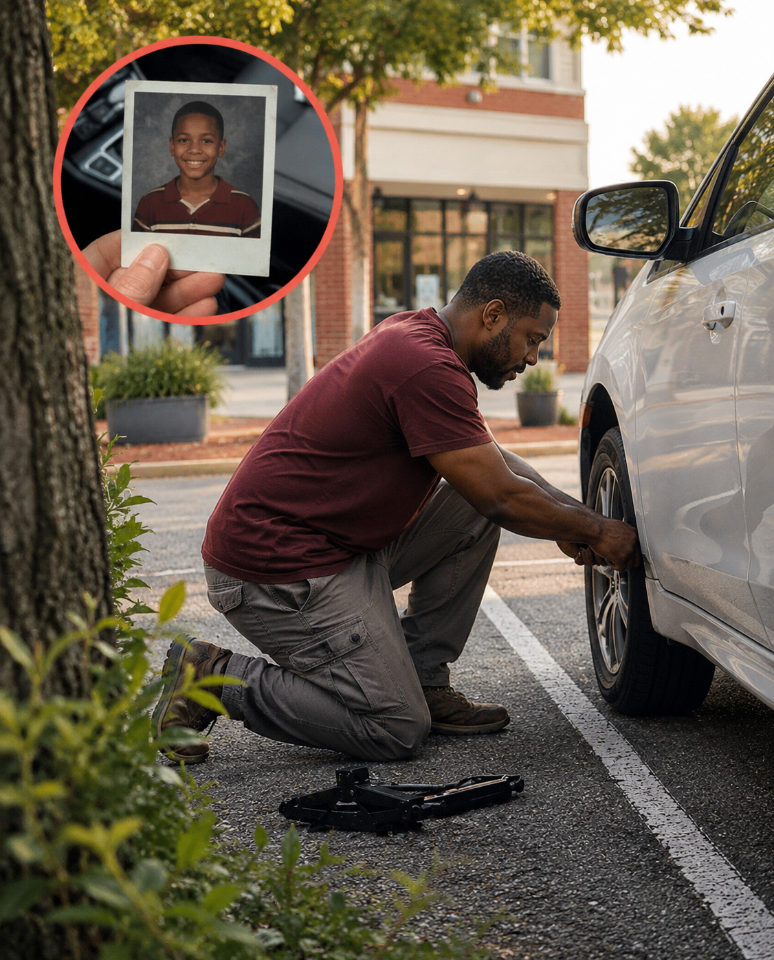A Homeless Man Helped Me Change a Flat Tire on Route 9 Where My Son Disappeared 20 Years Ago – What He Left on My Passenger Seat Brought Me to My Knees
