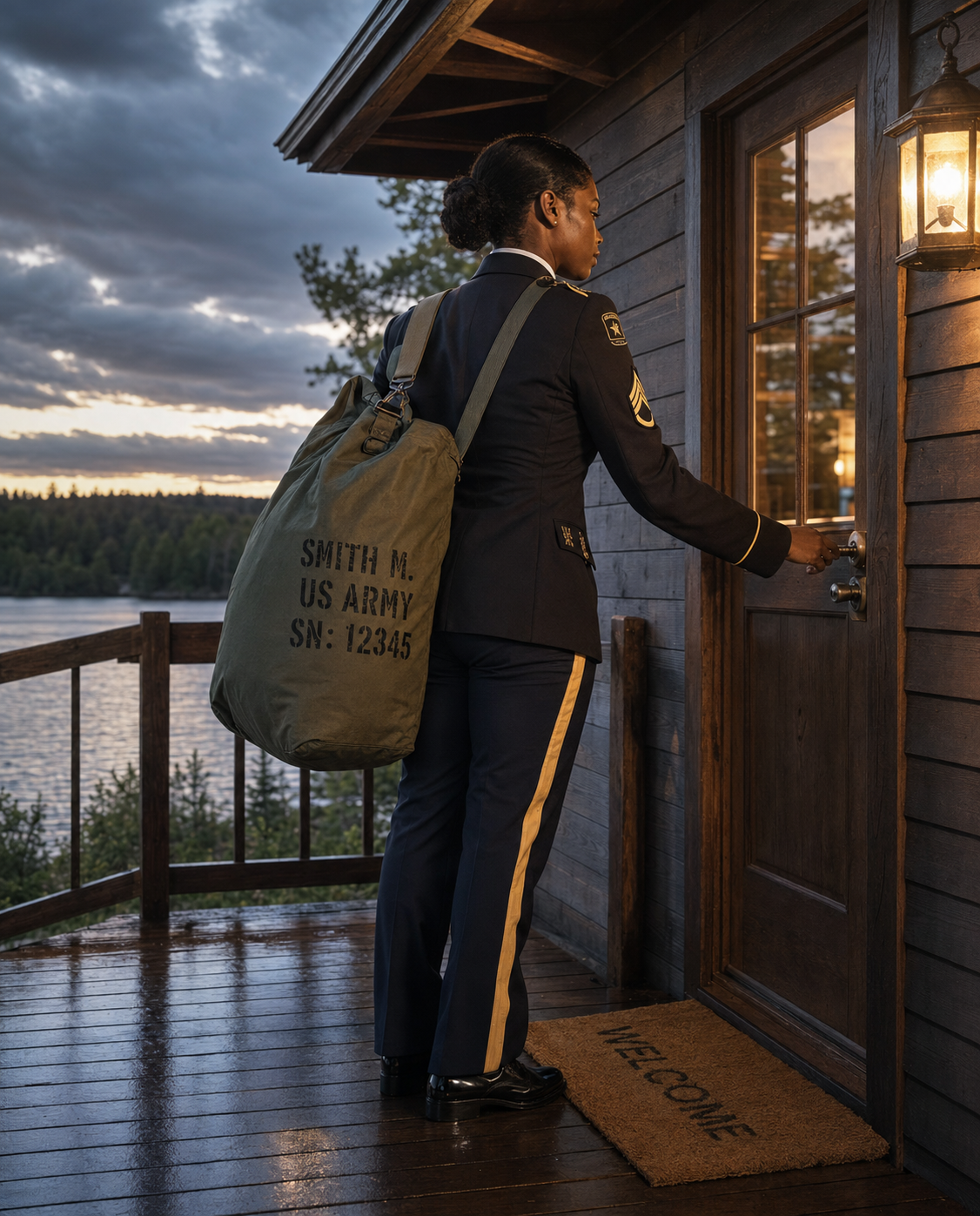 I inherited a cabin while my sister got a Nashville apartment. When she mocked me: “Fits you perfectly, you stinking woman!” and told me to stay away, I decided to spend the night at the cabin… When I got there, I froze in place at what I saw…