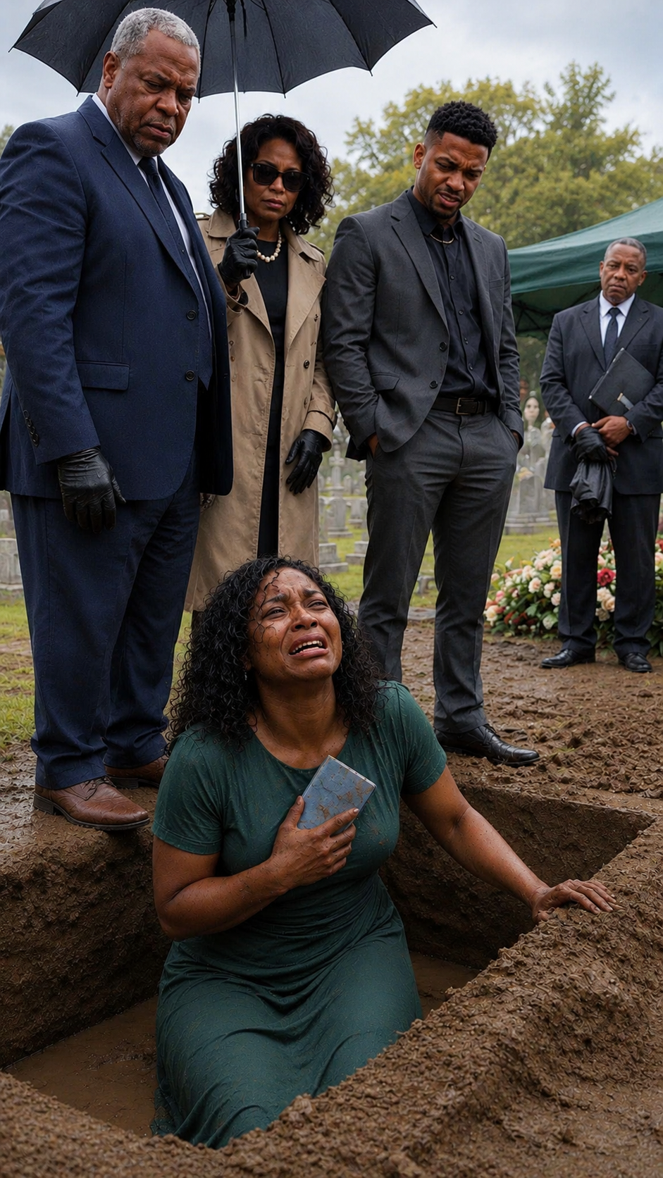 My father threw my grandmother’s bankbook into her grave and said, “It’s worthless”… but when I took it to the bank, the teller went pale and called the police.