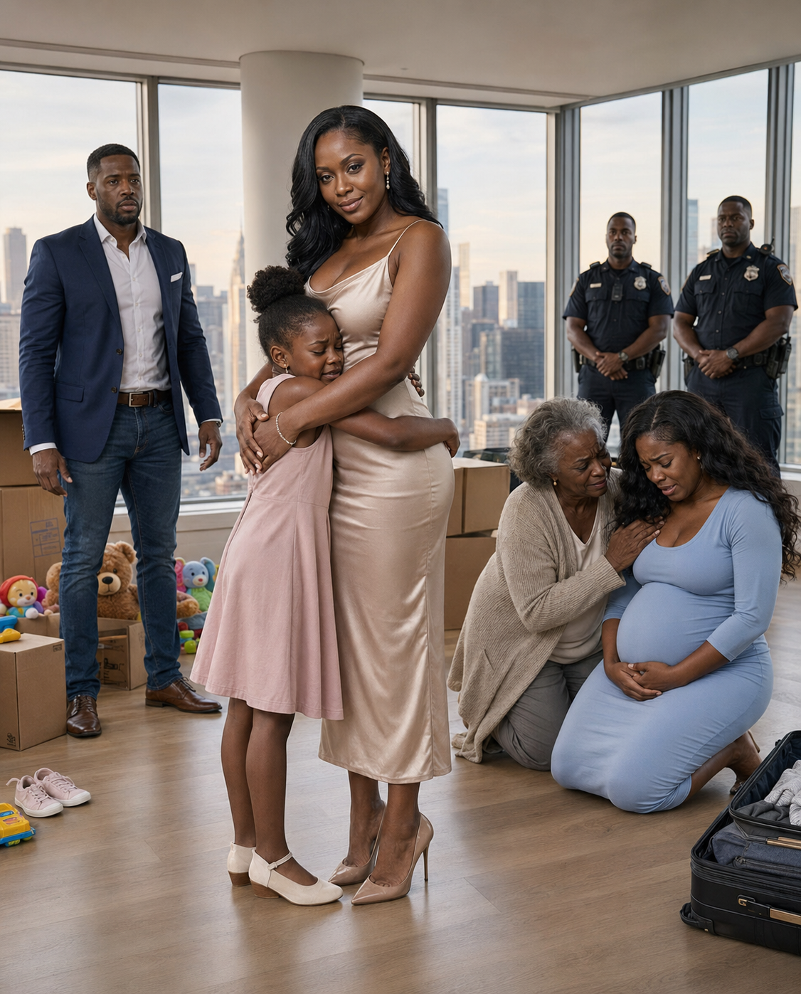 “Mom… Grandma Said I Don’t Deserve My Room Anymore” — A Wealthy Mother Came Home Early and Found Her Seven-Year-Old Daughter Packing Clothes Into Trash Bags After Her Pregnant Sister-in-Law Claimed the Child’s Bedroom for Her Baby — Until the Entire Family Learned the Luxury Condo Had Never Belonged to Them